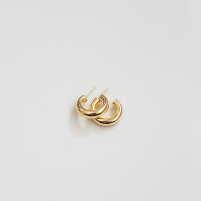 Chunky Hoop Gold Filled