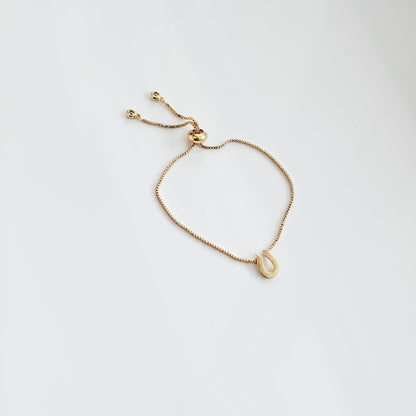 Lucky Gold Filled Adjustable Bracelet